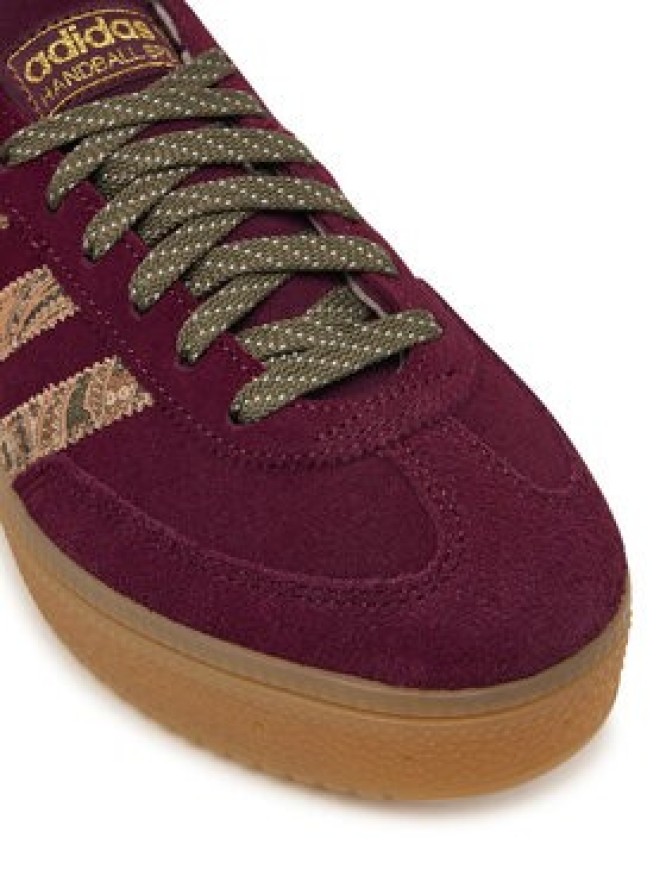 adidas Sneakersy Handball Spezial Bold KH9812 Bordowy