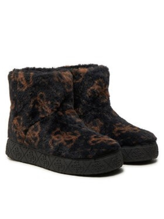 Guess Botki United FLFUTD FUR10 Czarny