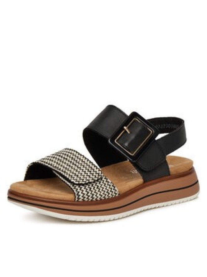 Remonte Sandały D1J53-02 Czarny