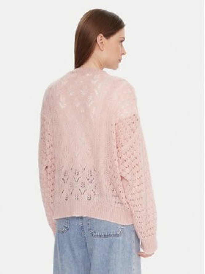 Kontatto Kardigan 3M0912C Różowy Relaxed Fit