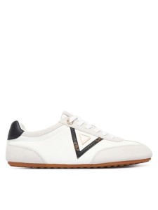 Guess Sneakersy Relli FLTREL LEA12 Kremowy