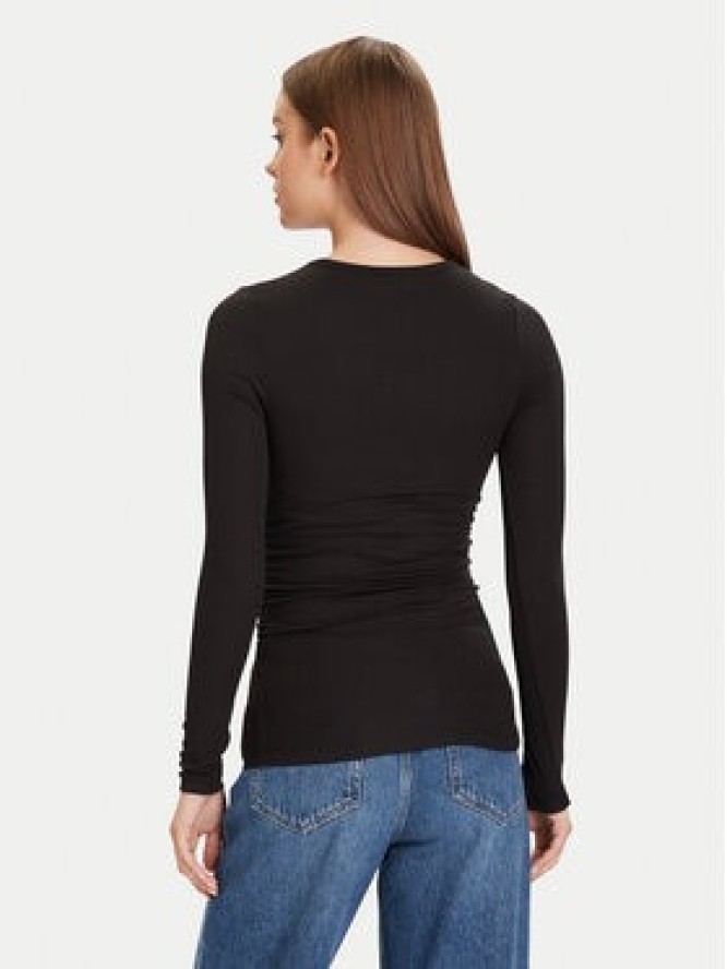 Tommy Jeans Bluzka DW0DW21568 Czarny Slim Fit