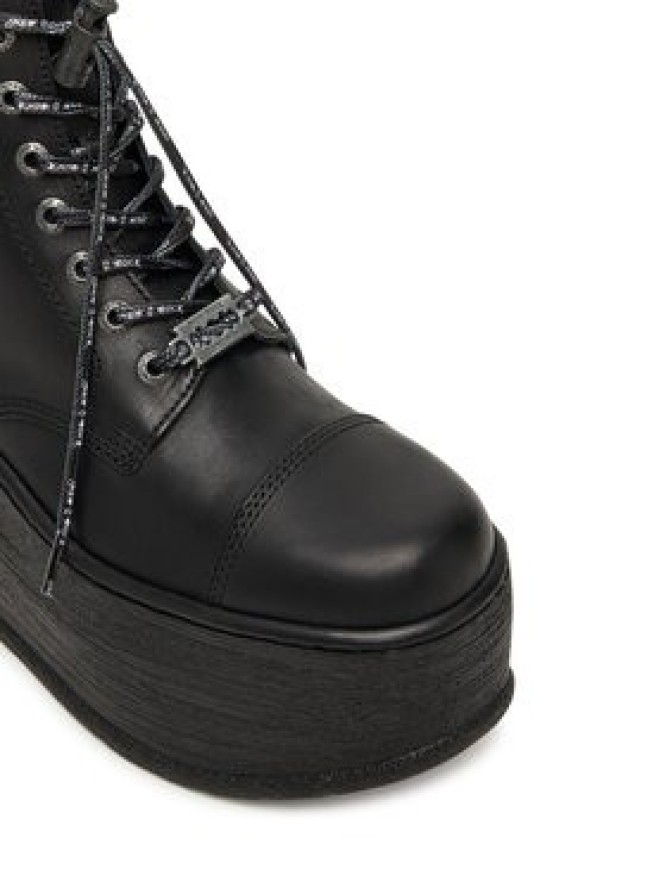 NEW ROCK Botki M-WALL083CCT-C2 Czarny