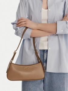 Calvin Klein Torebka Ck Small Shoulder Bag LV04F3170G Beżowy