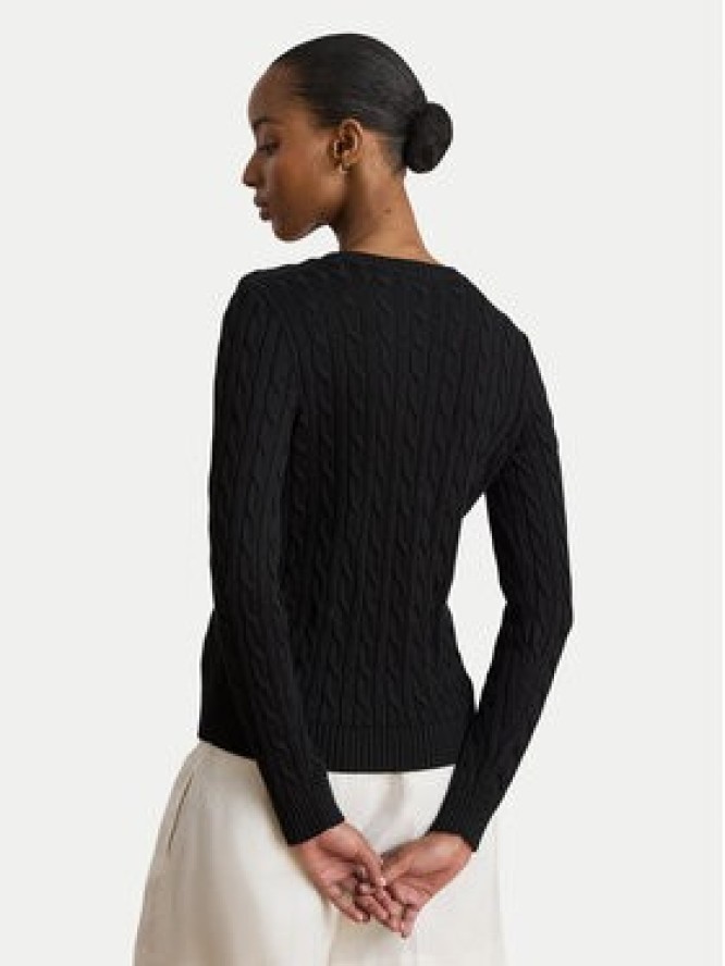 LAUREN RALPH LAUREN Sweter 200P14039001 Czarny Regular Fit
