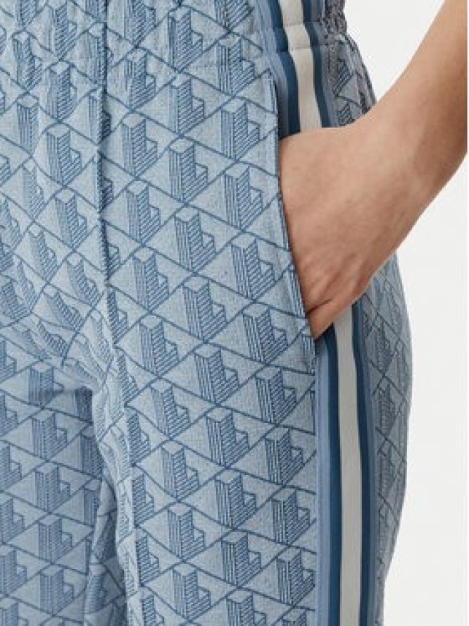 Lacoste Spodnie dresowe XF9313 Niebieski jasny Regular Fit