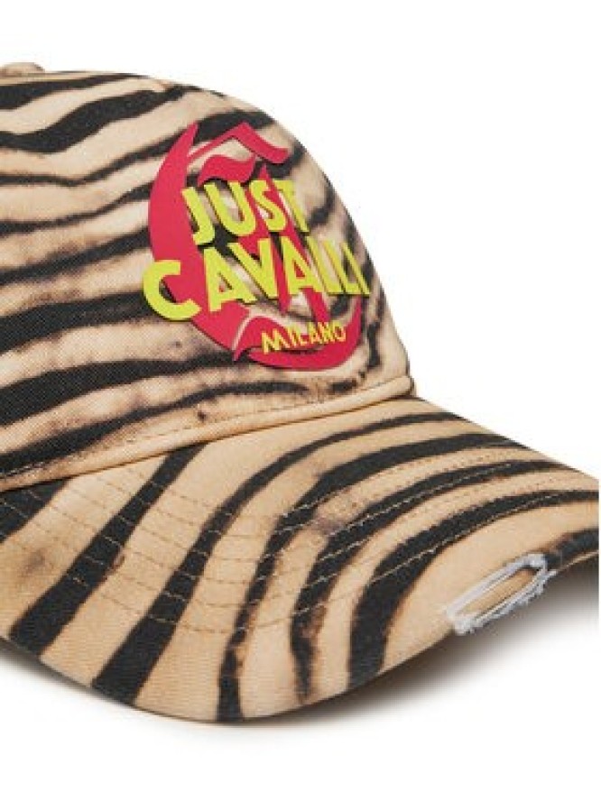 Just Cavalli Czapka z daszkiem 78RAZK70 ZG348 Brązowy