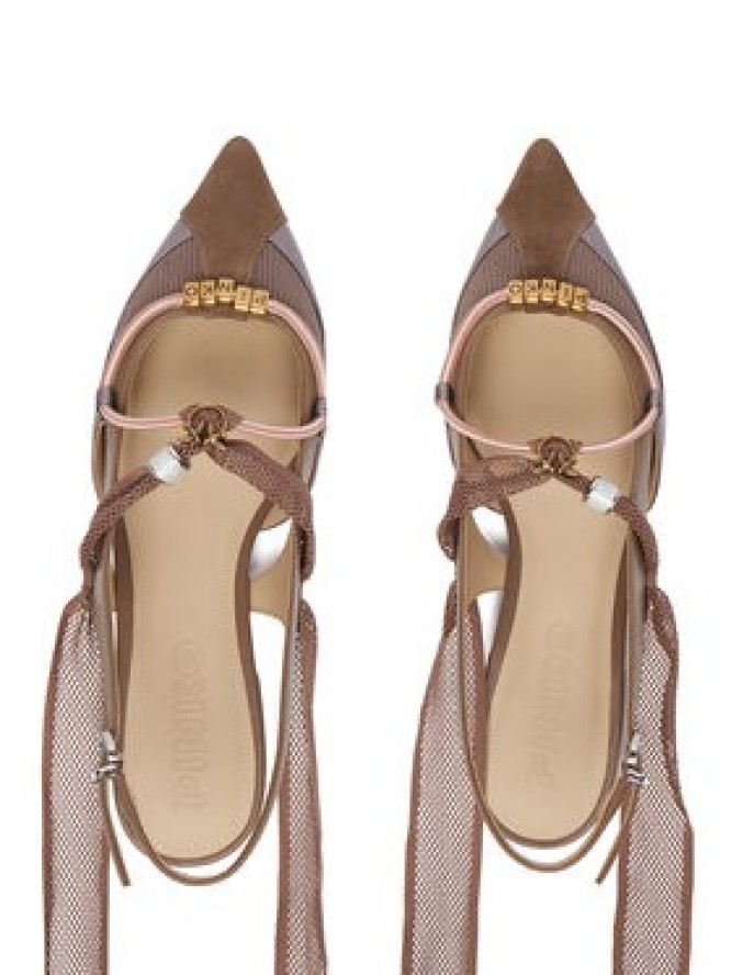 PINKO Czółenka Gianira 30 SD0547 P003 Brązowy