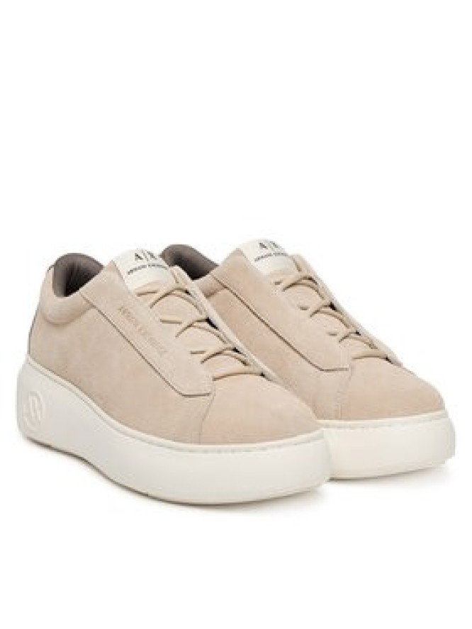 Armani Exchange Sneakersy XW001666 AF17465 U1092 Beżowy