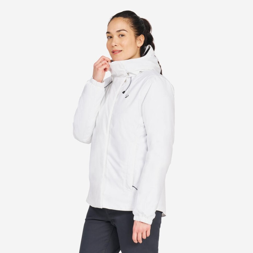 Kurtka zimowa przeciwdeszczowa damska Tribord Sailing 100