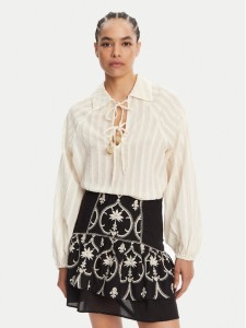 Devotion TWINS Koszula Phenomenon 025.009G Écru Loose Fit