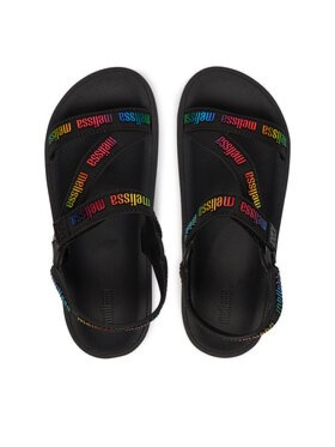 Melissa Sandały Stripes M Lover Ad 35963 Czarny