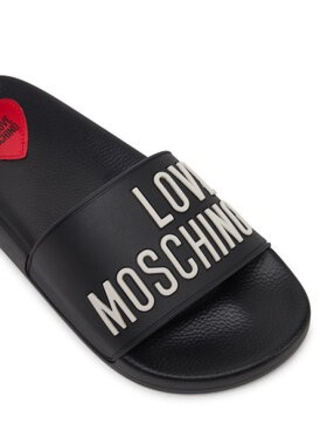 LOVE MOSCHINO Klapki JA28052G1MI14000 Czarny