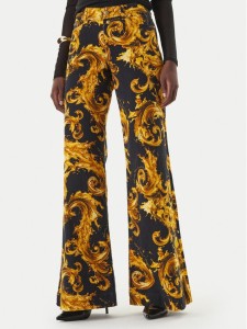 Versace Jeans Couture Jeansy 80HAB506 ES153 Czarny Wide Leg