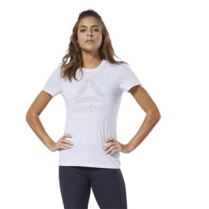 Koszulka treningowa damska Reebok Essentials Marble