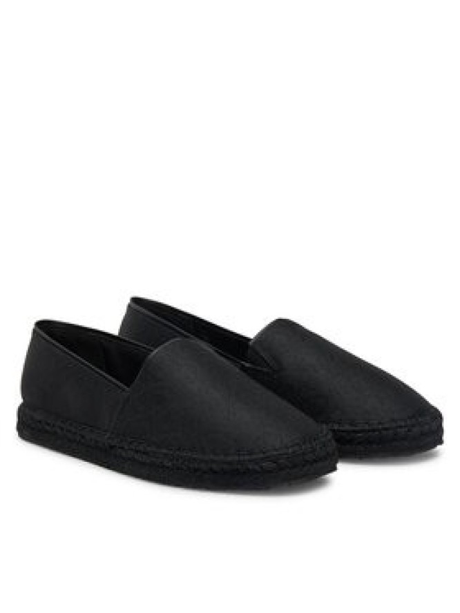 Calvin Klein Espadryle Flat Espadrille - Jacq HW0HW02467 Czarny