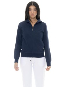 Bluzy damskie Leone Basic z kołnierzykiem zapinanym na zamek
