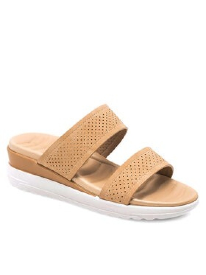 Clara Barson Klapki WYL05010-12 Beżowy