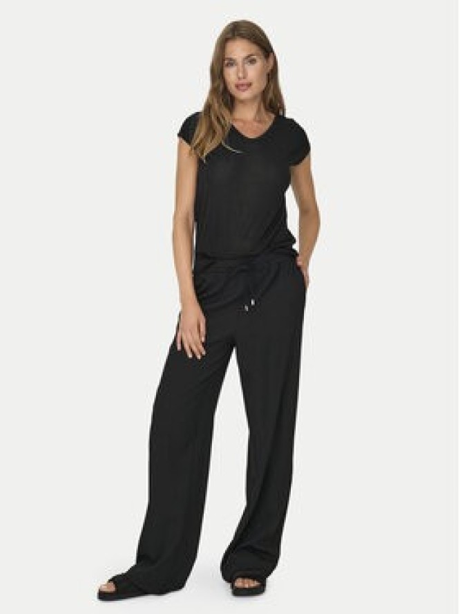 ONLY T-Shirt Silvery 15136069 Czarny Loose Fit