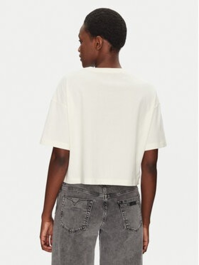 Converse T-Shirt Thorned 10028306-A01 Écru Oversize