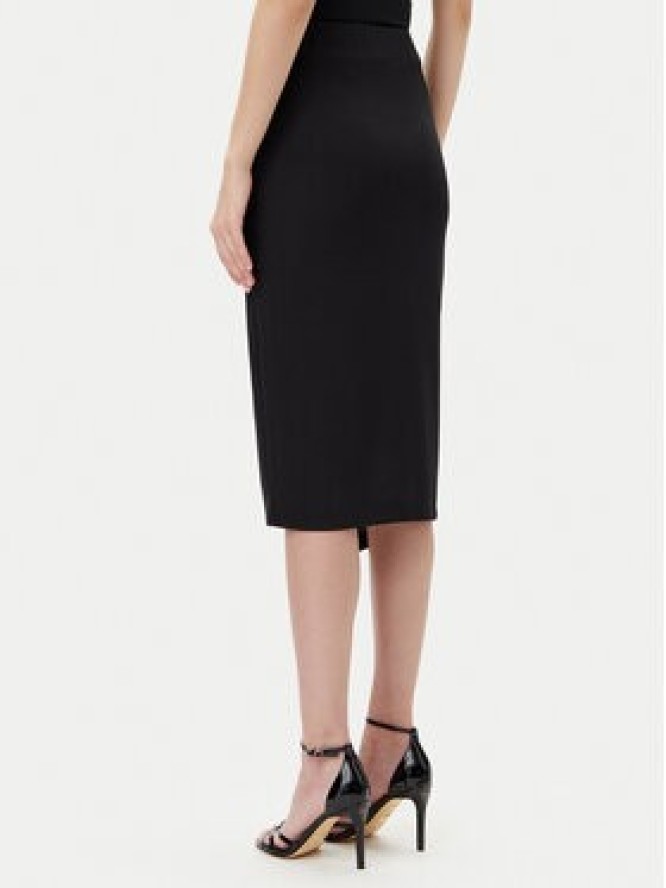 Rinascimento Spódnica midi CFC0123489003 Czarny Regular Fit