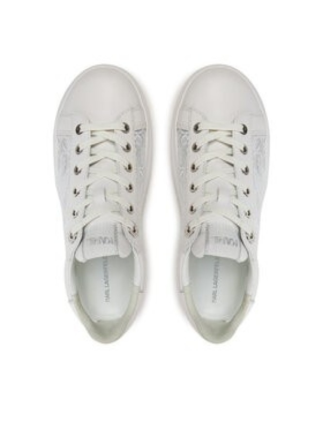 KARL LAGERFELD Sneakersy Kapri KL62511F Biały