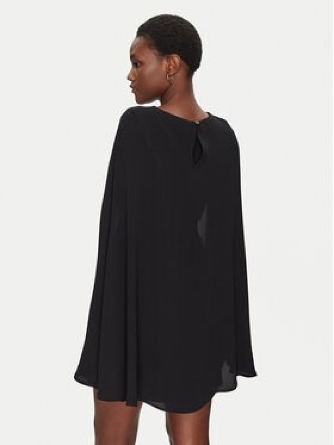 Simona Corsellini Sukienka koktajlowa P25CPAB05501 Czarny Loose Fit