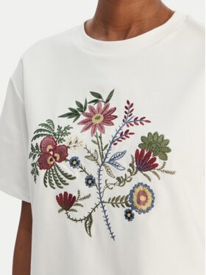 Weekend Max Mara T-Shirt Sabato 2615941112 Biały Regular Fit