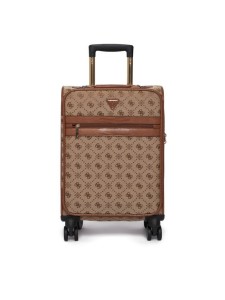 Guess Walizka kabinowa Melinda Logo TWLP99 02983 Beżowy