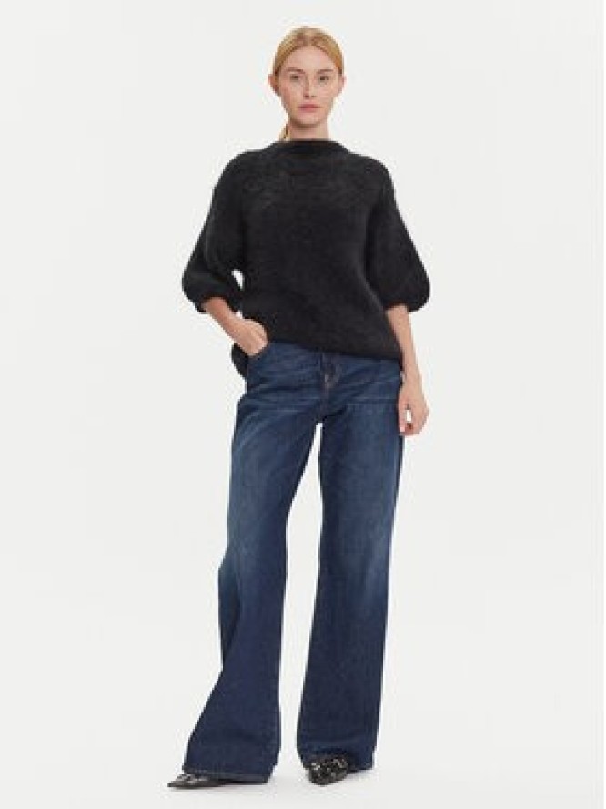 Dixie Sweter M277Y101A Czarny Relaxed Fit