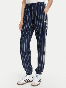 adidas Spodnie dresowe Pinstripe Firebird Track Pant KR7037 Granatowy Regular Fit