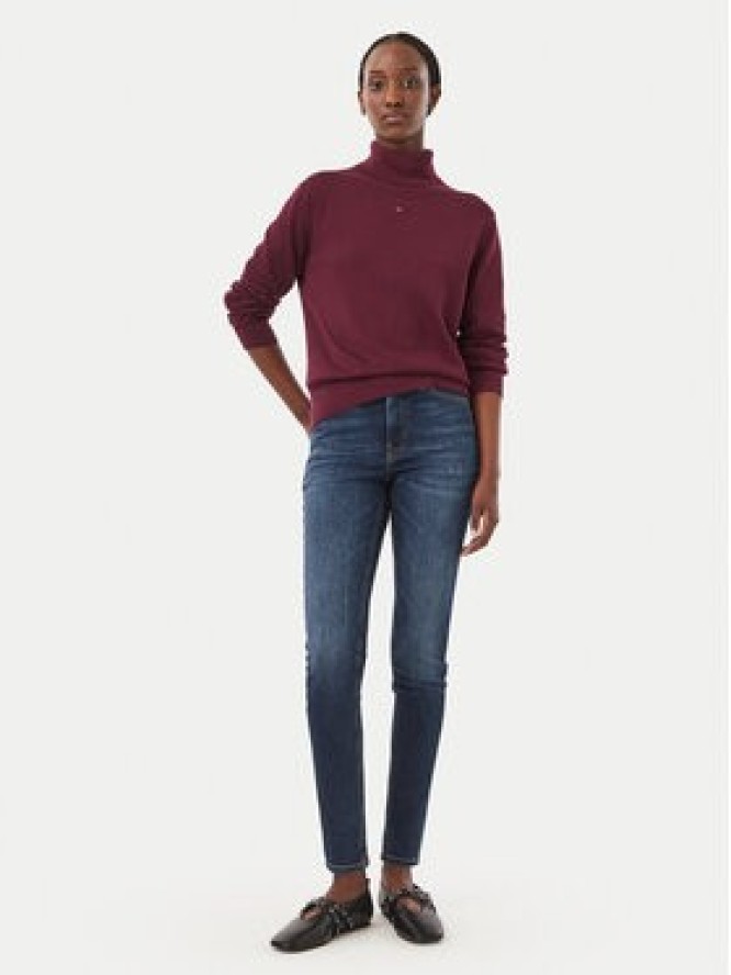 Tommy Jeans Jeansy Nora DW0DW23192 Granatowy Skinny Fit