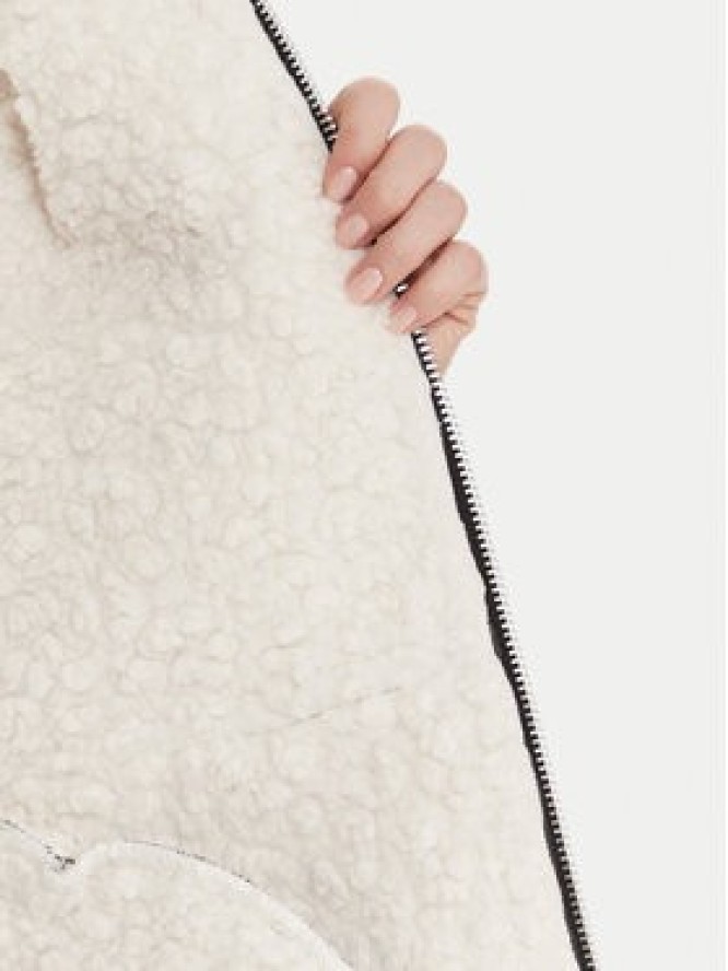 French Connection Kurtka z imitacji skóry 70ZAL Czarny Regular Fit