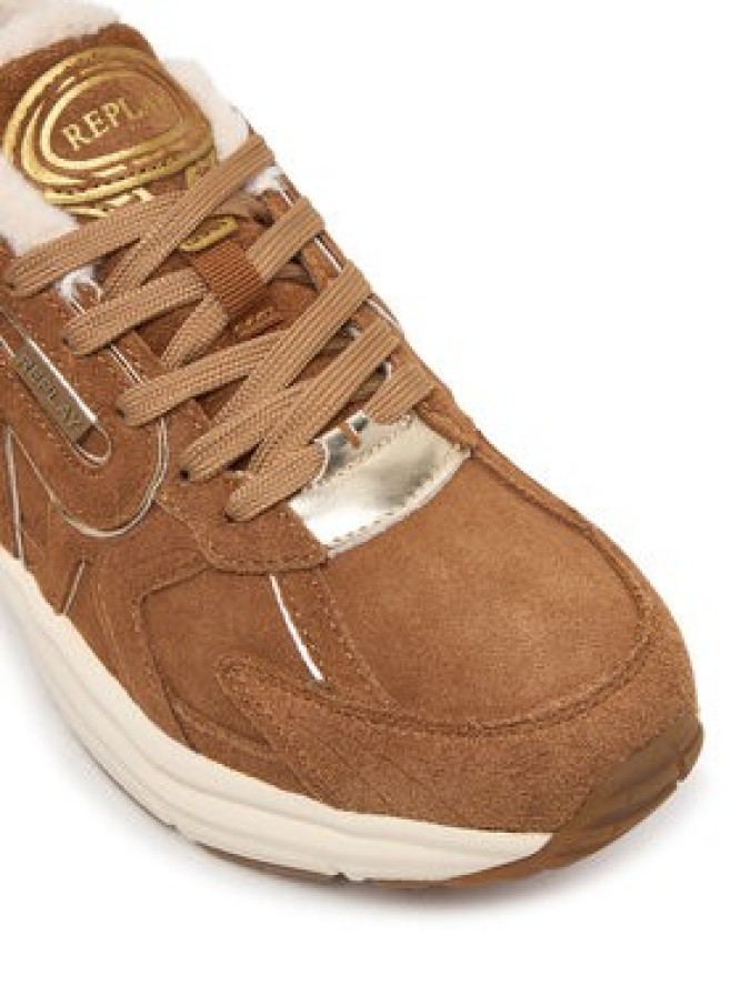 REPLAY Sneakersy GWSIT.000.C0200L Brązowy