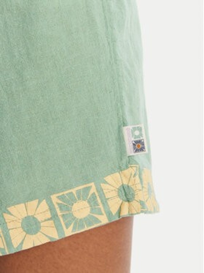 Quiksilver Szorty materiałowe Bahamas EQWNS03090 Zielony Regular Fit