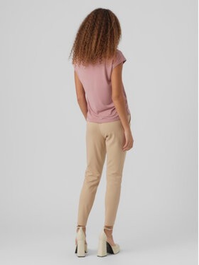 Vero Moda T-Shirt Filli 10247666 Różowy Regular Fit