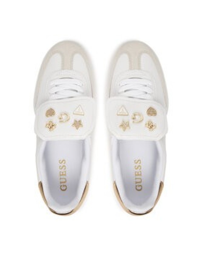 Guess Sneakersy FLTOL2 ELE12 Biały