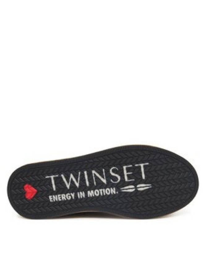 TWINSET Sneakersy 252TGT01E Brązowy