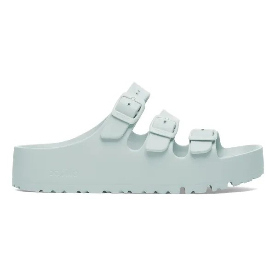 Birkenstock Florida III Flex Platform EVA Surf Green Klapki damskie