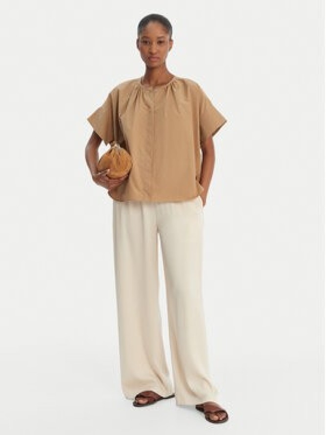 Weekend Max Mara Koszula Educata 2615111172 Beżowy Regular Fit