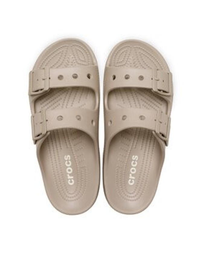 Crocs Klapki Saturday Sandal W 213586 Beżowy