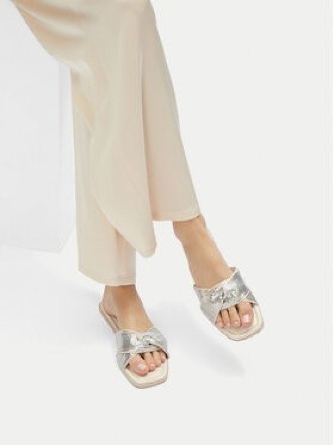 JENNY Klapki R25SS01646 Écru