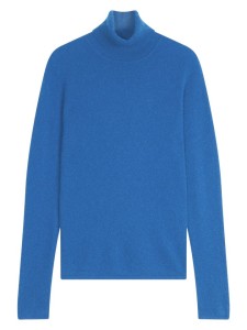 Perfect Cashmere Kaszmirowy golf "Bise" w kolorze niebieskim rozmiar: S