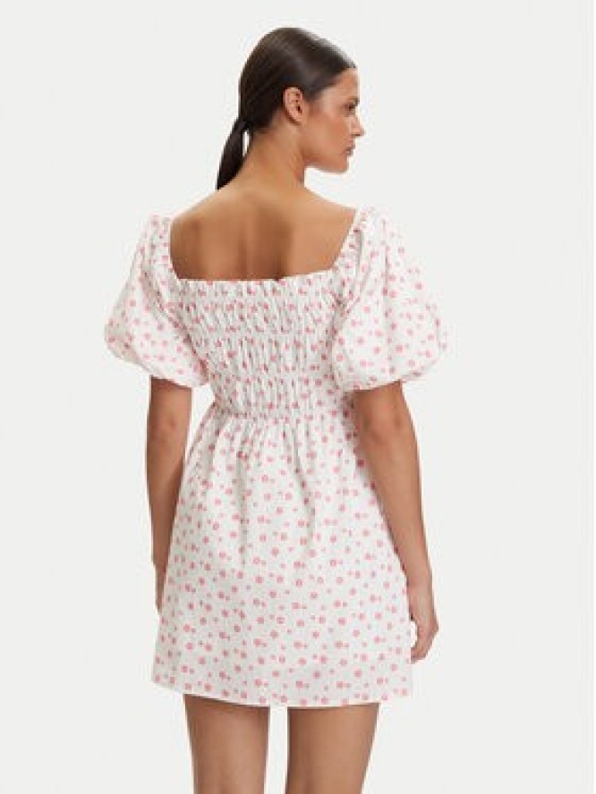 Roxy Sukienka letnia W126-RXLDS-1030-01P Biały Regular Fit
