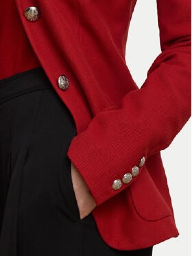 LAUREN RALPH LAUREN Marynarka 200797305026 Czerwony Slim Fit