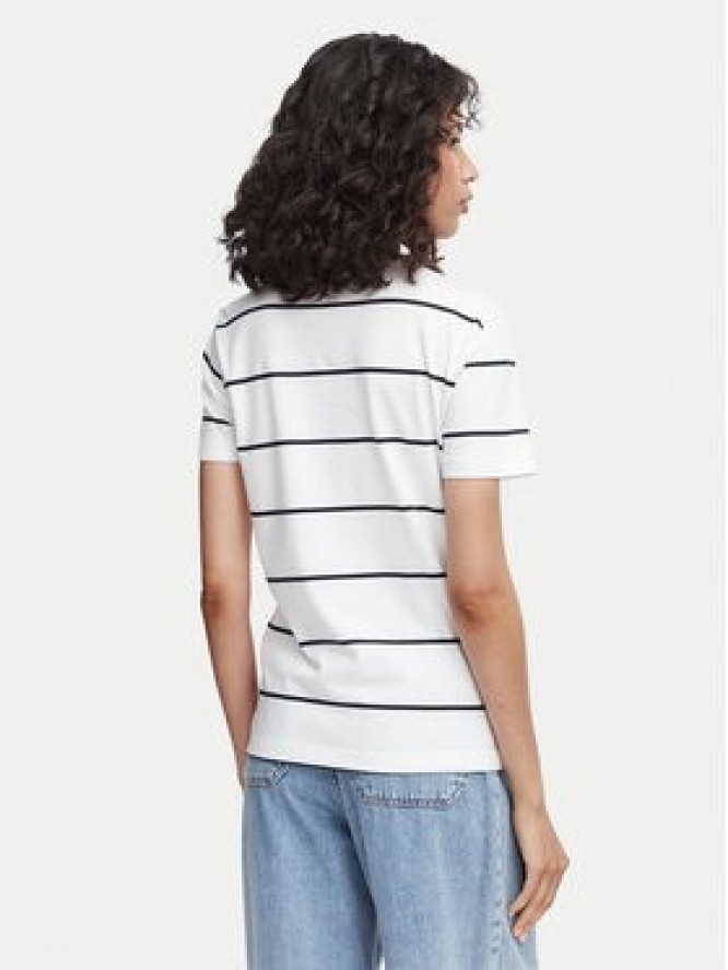 Beverly Hills Polo Club T-Shirt P-SS26W-TS0162 Biały Regular Fit