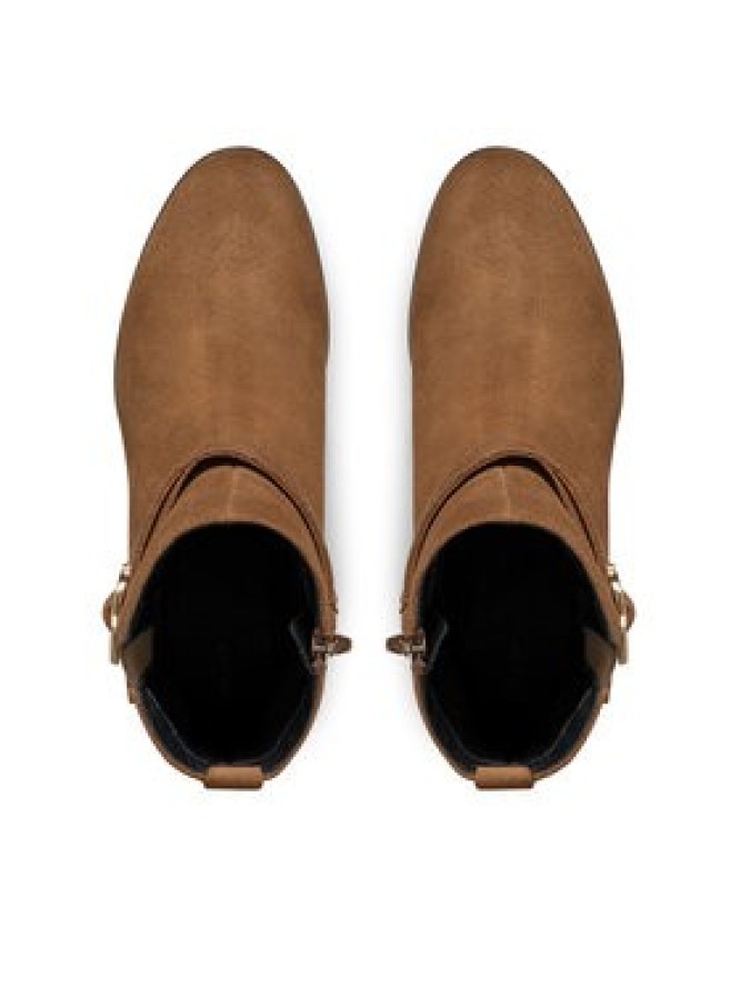 Geox Botki D Walk Pleasure 55 D46XBA 00022 C6372 Brązowy