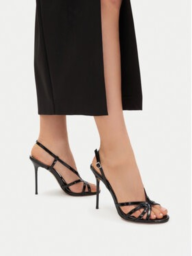 Eva Minge Sandały EO-SELA-LT934-83 Czarny