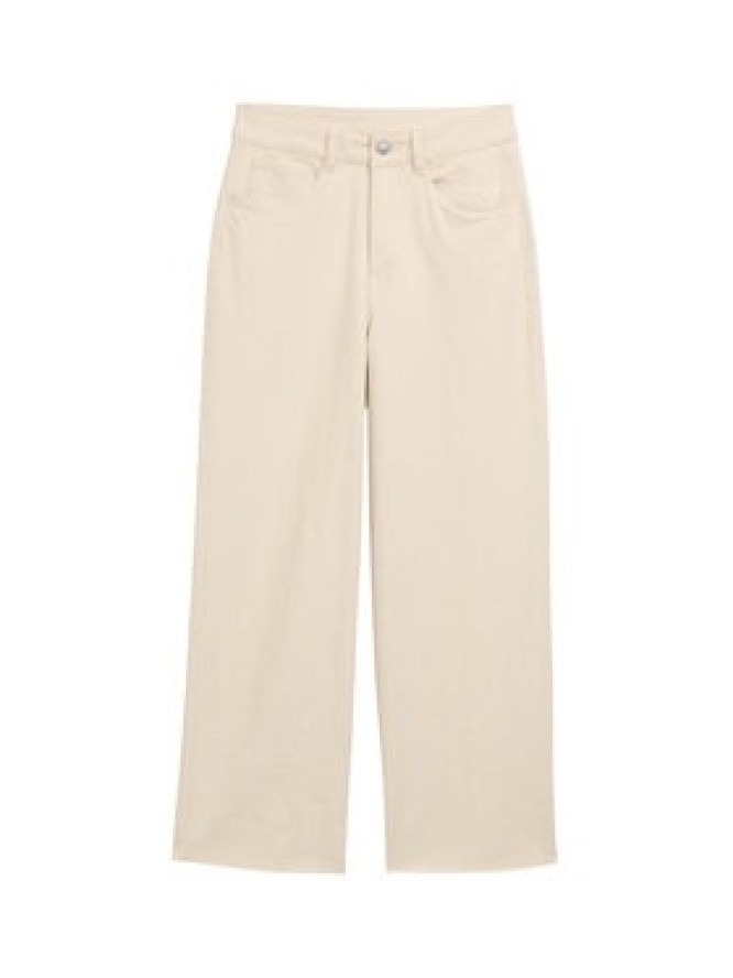 Tom Tailor Denim Jeansy 1045652 Beżowy Wide Leg