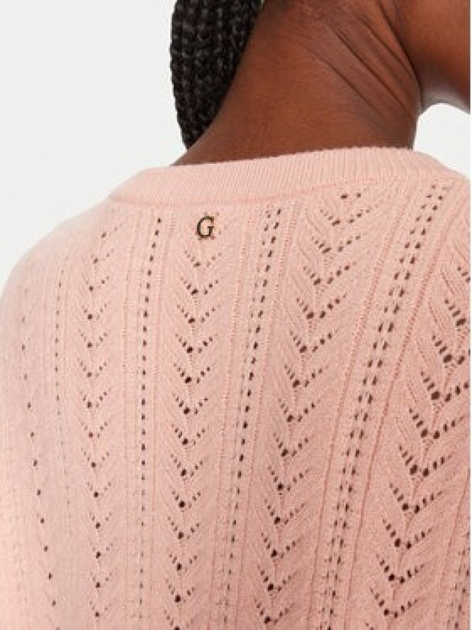 Guess Sweter W5YR56 Z2ZK2 Pomarańczowy Regular Fit